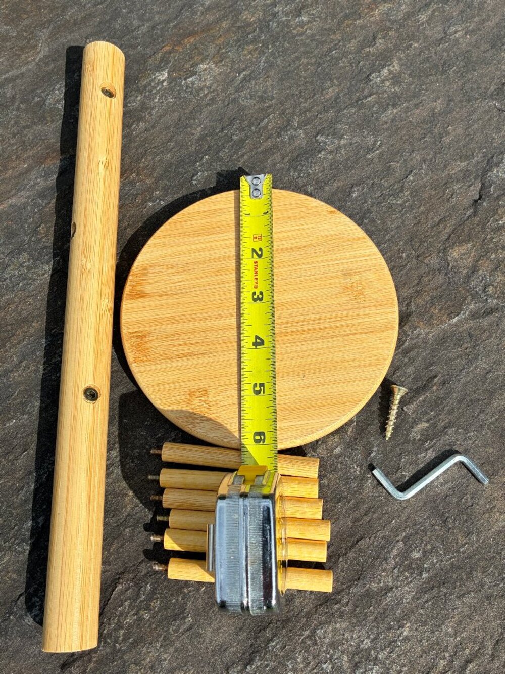 Versatile Bamboo Mug Tree Stand Rack - Picture 4 of 10